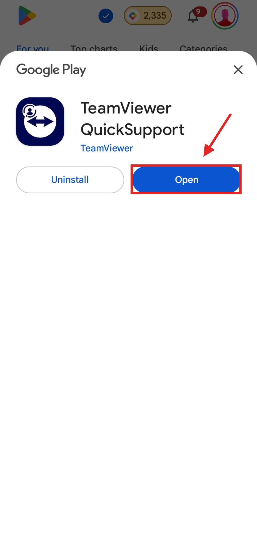 Step 3: Open the app